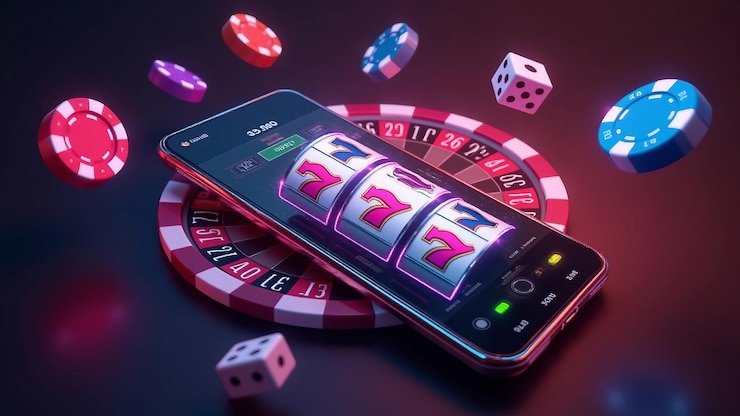 Live dealer studio showing Free Bet Blackjack table with shoe and chip rack